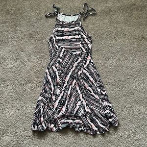 Decree Long Striped Sundress Size XS
